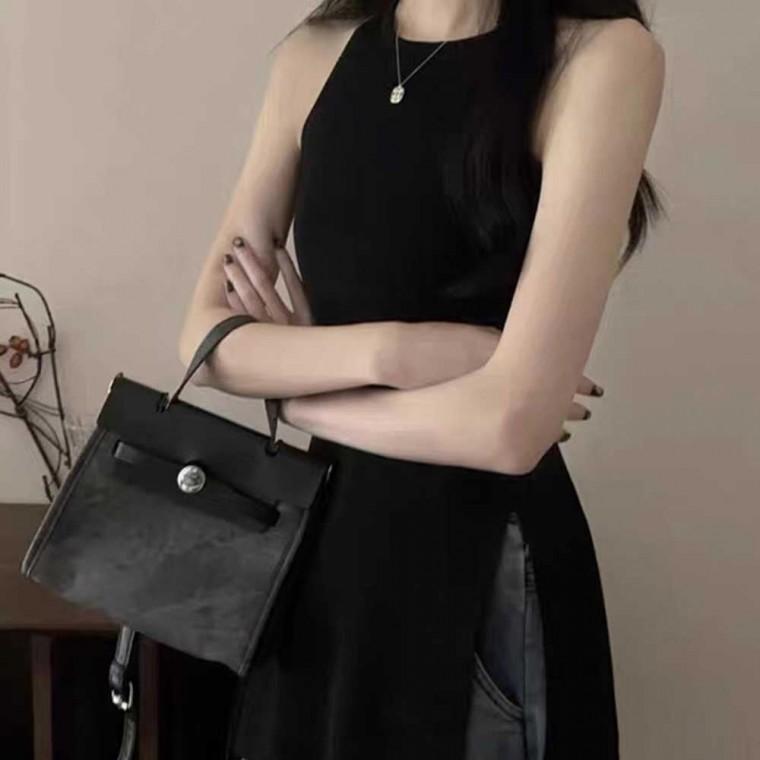 여름 바캉스 골지나시 여성민소매티 민소매티셔츠 여름나시 크롭나시 롱나시