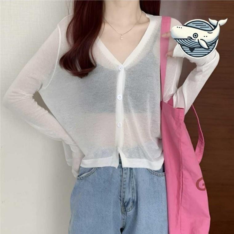 여름 가벼운 크롭 가디건 바캉스 휴양지 숄 비치 카디건 여름 크롭 로브 여성 가디건 용 롱 숏