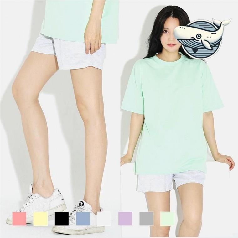 여성 여름 바지 3부 캐주얼 데일리 여름 3부 반바지