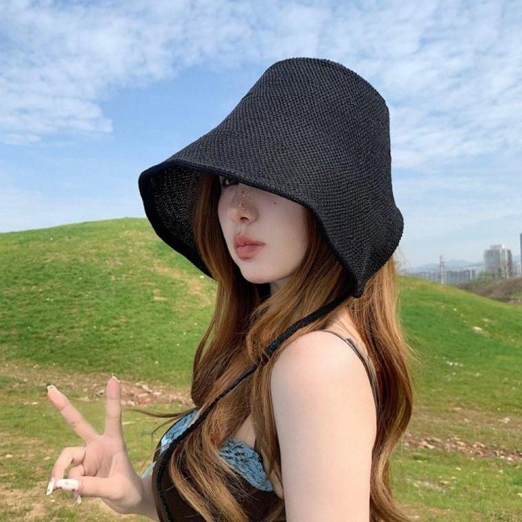 버킷햇 여름 모자 자외선 축구 골프 여성 모자 여름 왕골 봄버킷햇 썬캡 밀짚 가을버킷햇