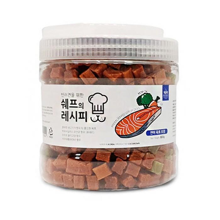 강아지간식 반려견간식 애견트릿 800g 연어육포