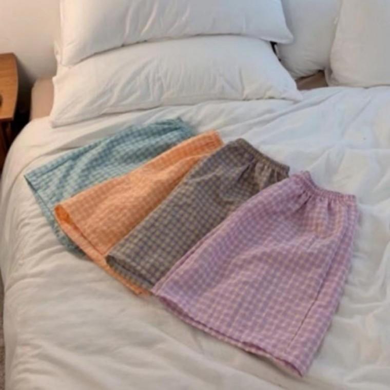 여름잠옷 파자마 여성실내복 파자마반바지 반바지 3부파자마 3부 여름 데일리 홈웨어 잠옷 수면