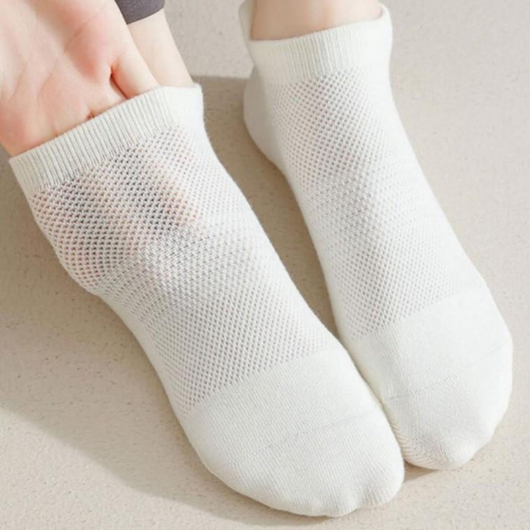 메쉬덧신 여름 3개 양말 테스 발등 요가 논슬립 짧은 여름양말 페이크삭스 메쉬 덧신 여자