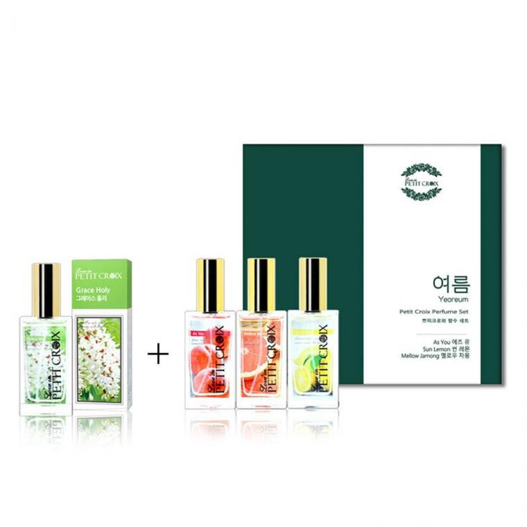 쁘띠크로와 향수 기프트 세트 여름 SET + 그레이스홀리(아카시아)