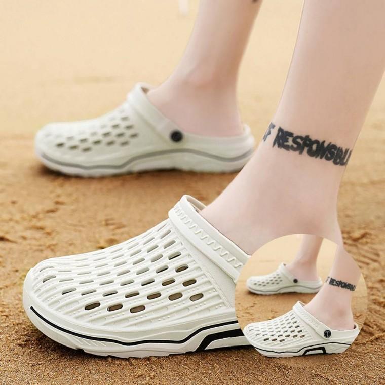 투웨이 슬리퍼 260mm 아이보리 여름물놀이신발 여름신발