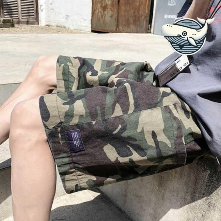 여름 밀리터리 카고 바지 루즈핏 포켓 남자 반 슬랙스 숏 편한 시원한 남성 여름 바지 팬츠