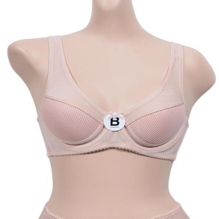 뽕브라 여름브라 여름메쉬브라 풀커버브라 패드일체형브라 C컵 브라