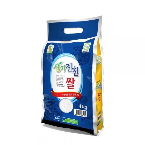 농협쌀 생거 진천쌀 알찬미4kg 엄격한품질관리 쌀