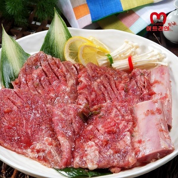 미트라인 양념돼지갈비 5kg 가정용 캠핑 돼지갈비