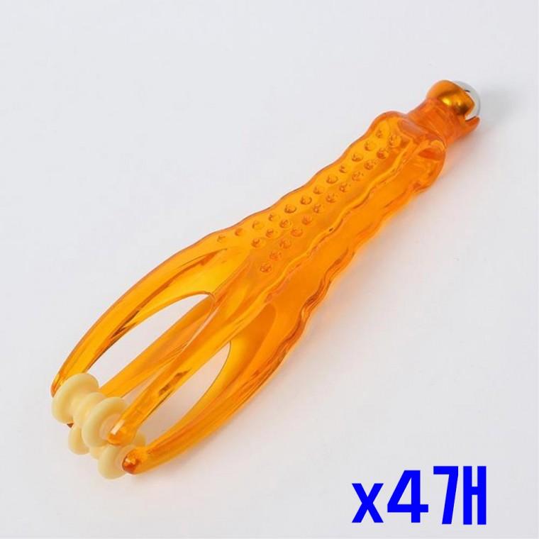 손가락지압 3way 간편 휴대 롤러 x4개