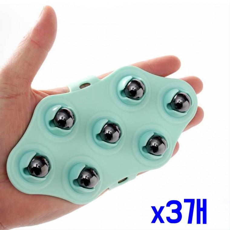 360도 회전 자석 마사지볼 장갑(민트) x3개