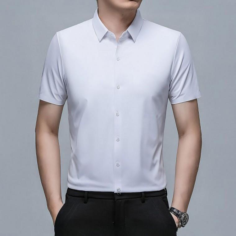 여름남방 반팔와이셔츠 셔츠 남자반팔셔츠 카라 캐주얼 남방 버튼 와이셔츠 여름 반소매 남자