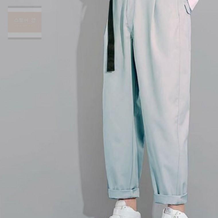 스토어 연 테이퍼드핏 슬랙스 세미 남성여름슬랙스 남성여름통바지