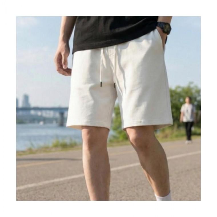 루미나D 여름 남성 반바지 휴양지 코튼 벤딩 순면 5부 숏 팬츠