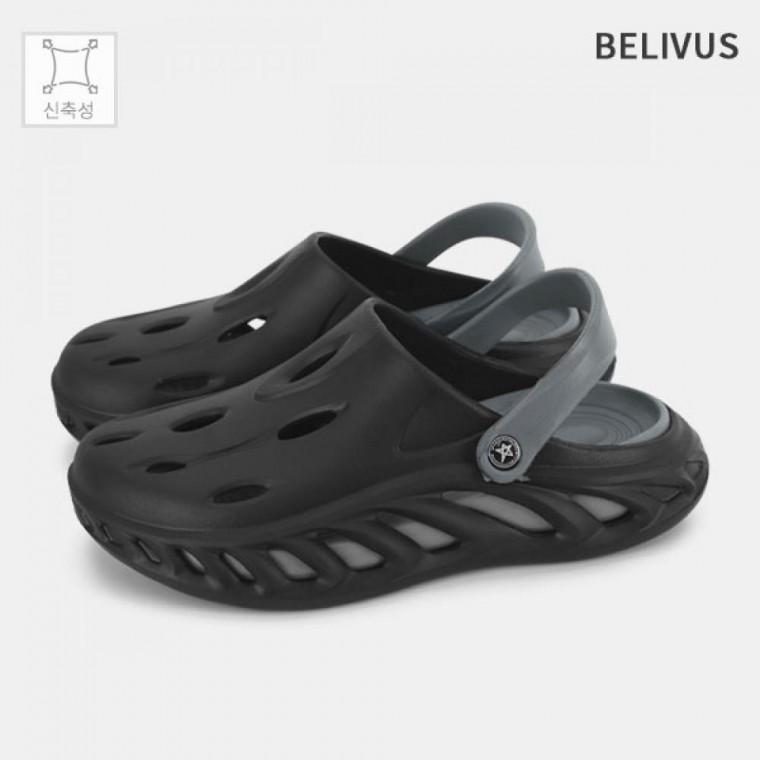 빌리버스 남자 여름 발볼넓은 편안한 쿠션 키높이 아쿠아슈즈 BSS889