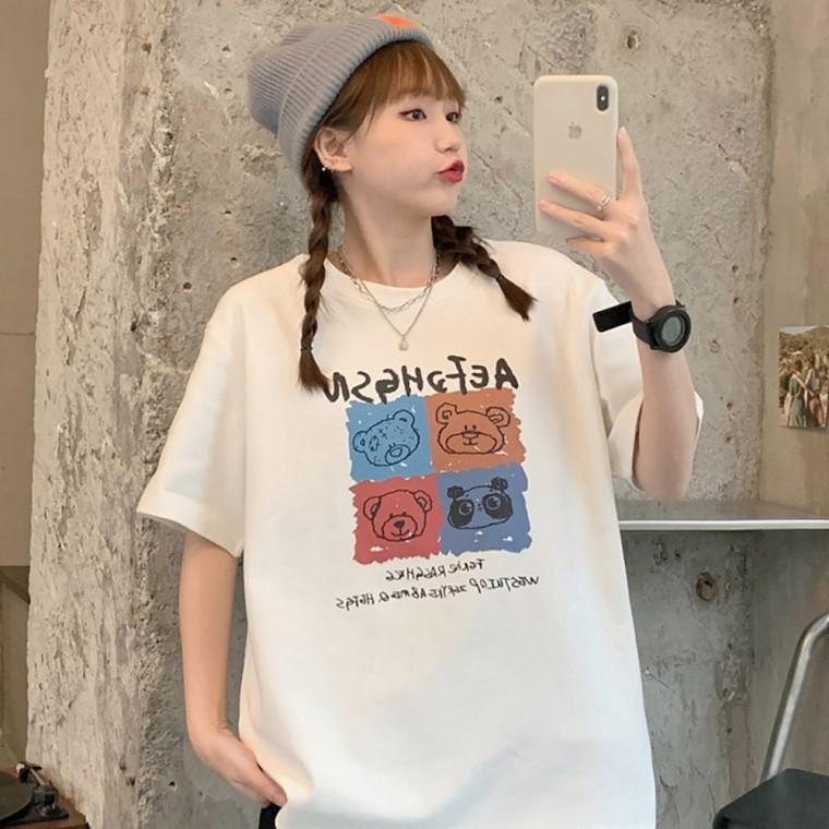 크롭탑 여자여름반팔티 여성티셔츠 여자 여자흰티 카라티 여자반팔티셔츠