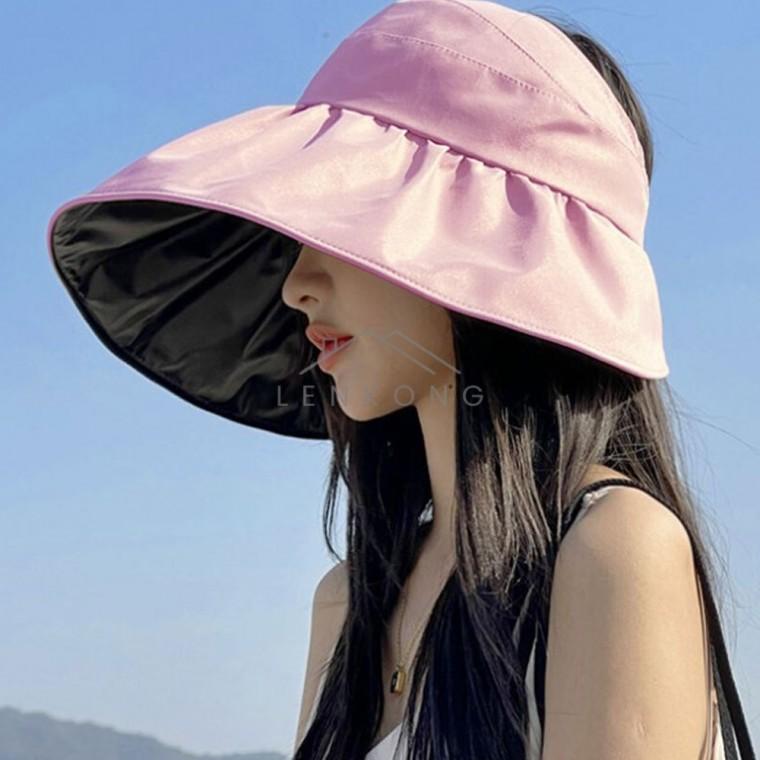 여자 벙거지 핑크 여성모자 여자모자 바캉스모자 여성벙거지모자 여자여름모자