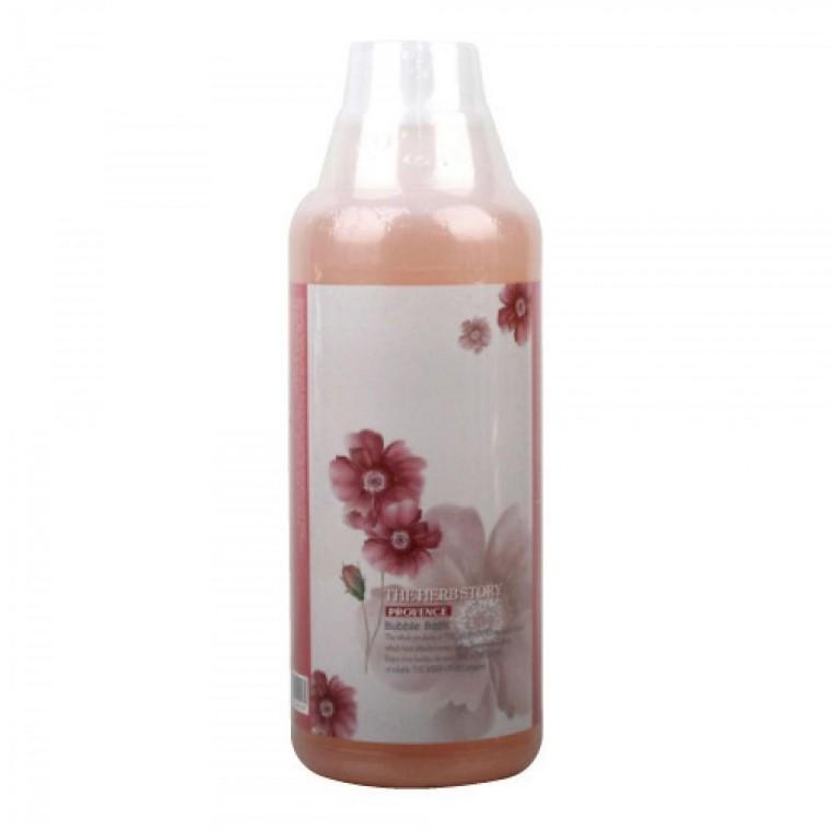 HS 허브스TR 버블바스 프로방스 1000ml 010872 스파클링 바디워시 족욕가루 입욕제 향수 바디클렌저 물방초