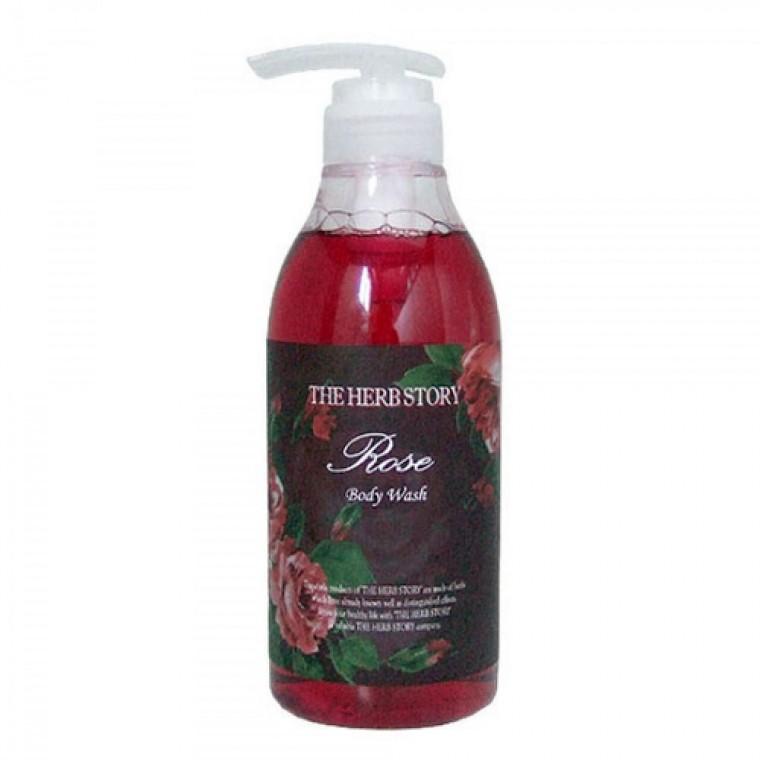HS 허브스TR 바디워시 로즈 500ml 011873 바디 일리윤 바디로션 헤어 리페어 에멀전 바디밀크 향수 해피바