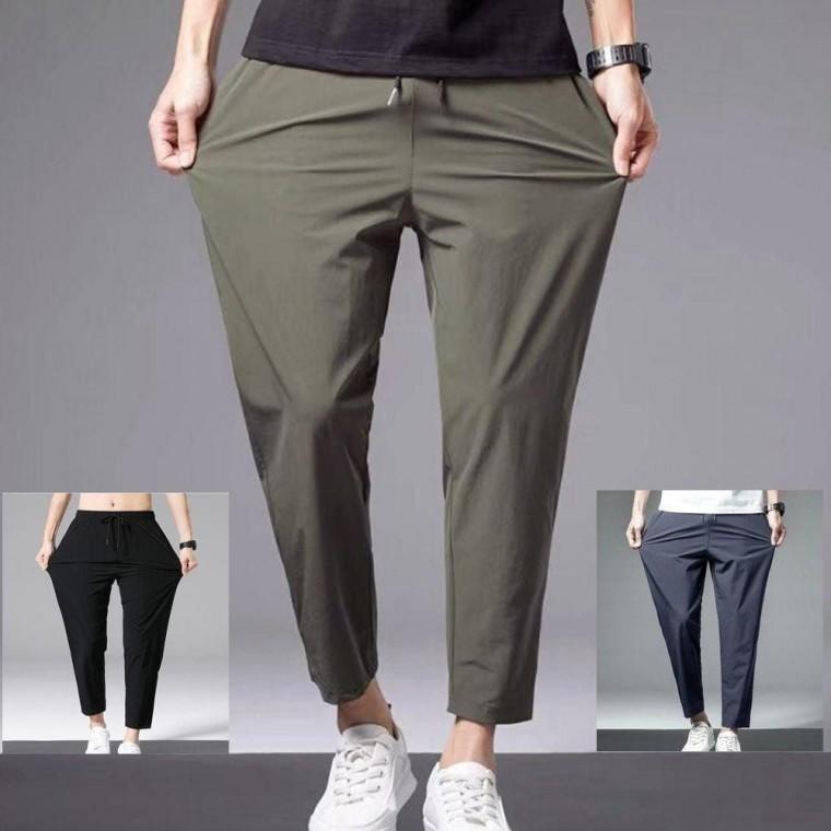 슬랙스팬츠 여름 냉감바지 남자 링클프리스판