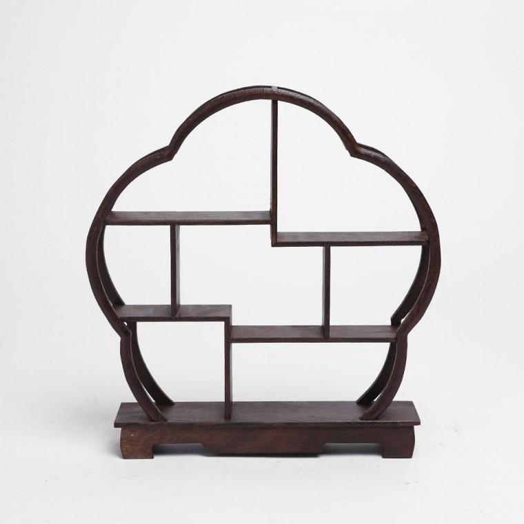 인테리어선반 매화 찻잔 장식장 30x30cm 탁상장식장