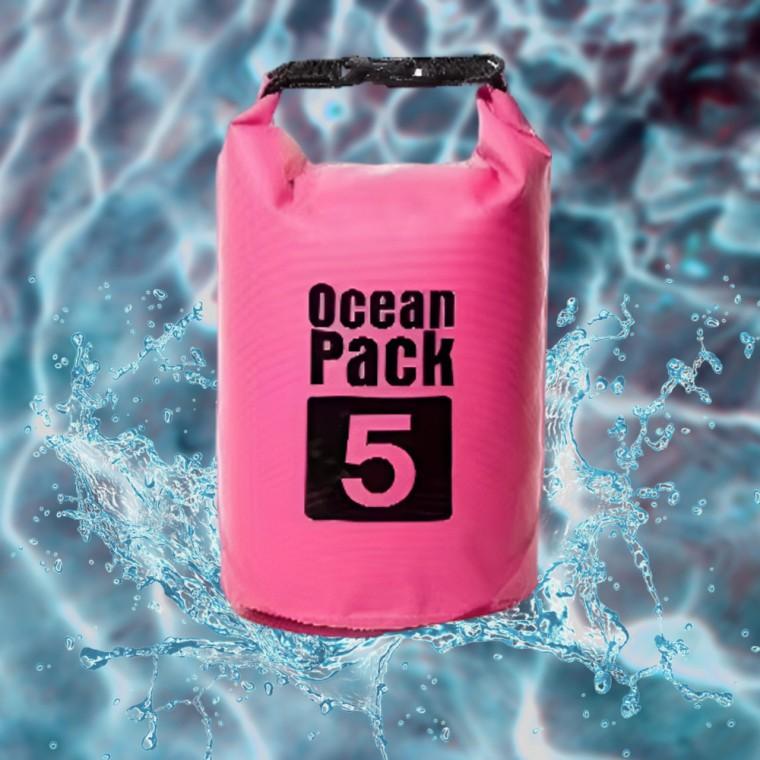 다용도 샤워 방수가방 수영 가방 드라이백 물놀이 5L