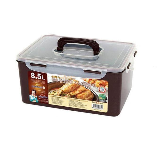쿨맥시 밀폐용기 김치통 정리 반찬통 사각 49호 8.5L