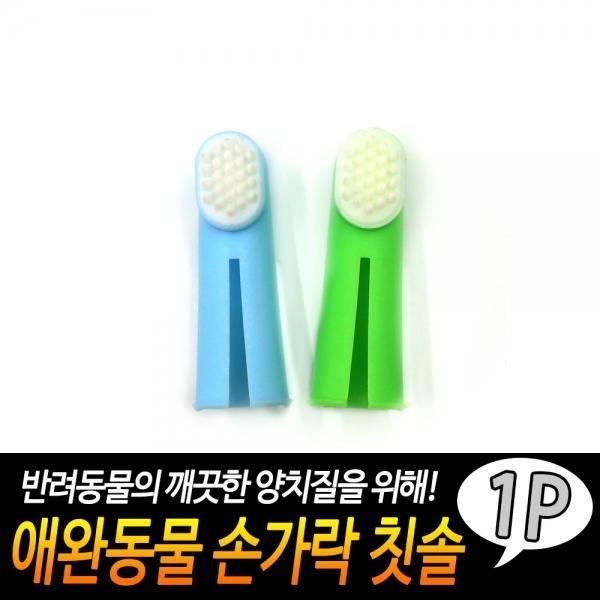 애완동물 손가락칫솔