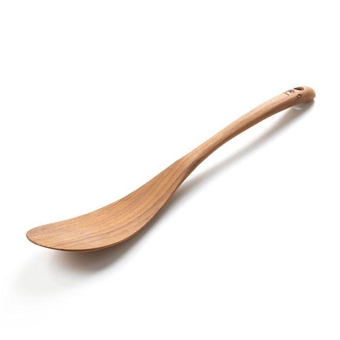 볶음스푼 우드 스패츌러 요리 볶음수저 볶음주걱 32cm