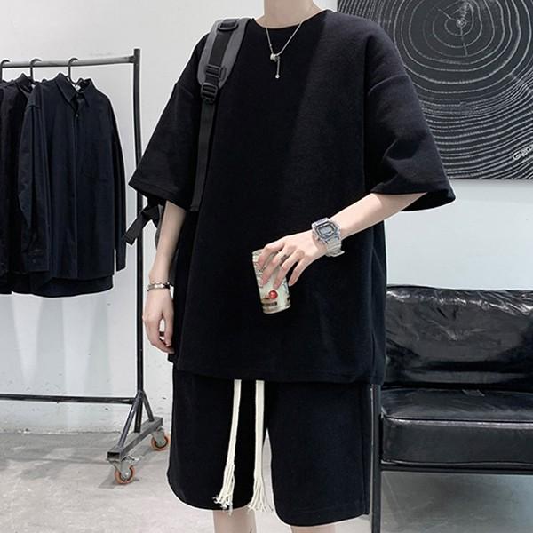 데일리 남성 반팔 셋업