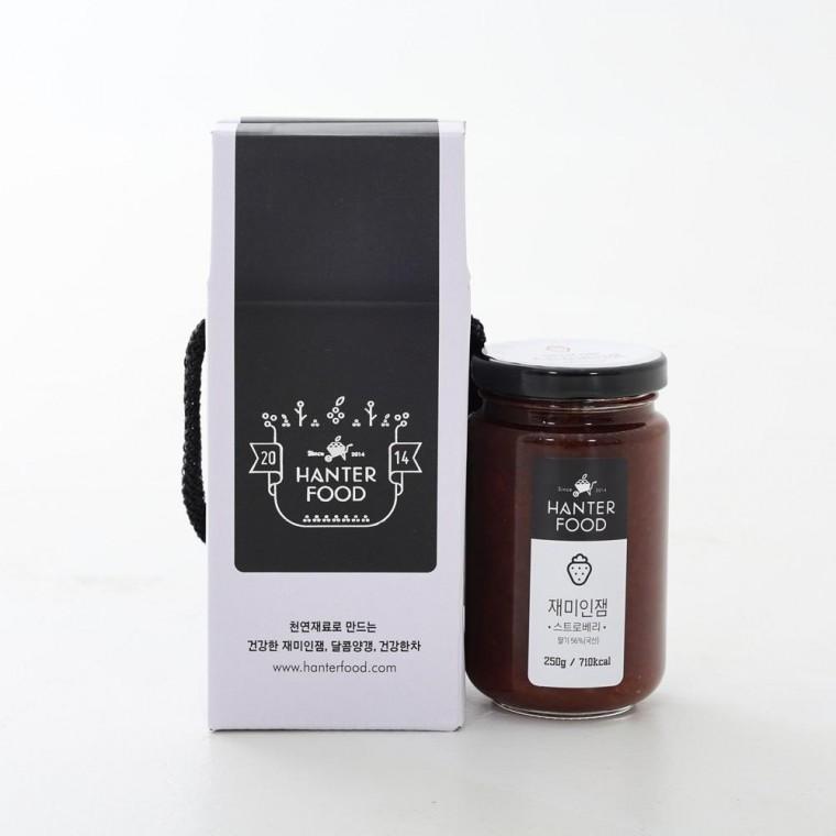 무설탕 국내산 수제 딸기잼 250g 단체 샹달프 블루베리잼