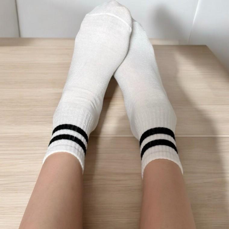 논슬립 요가 필라테스 양말 화이트