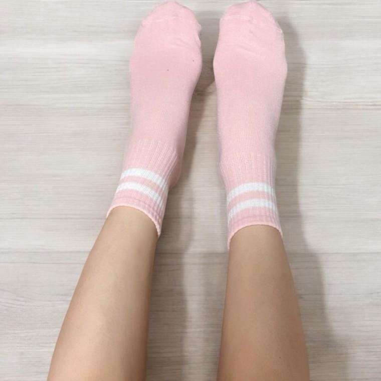 논슬립 요가 필라테스 양말 핑크