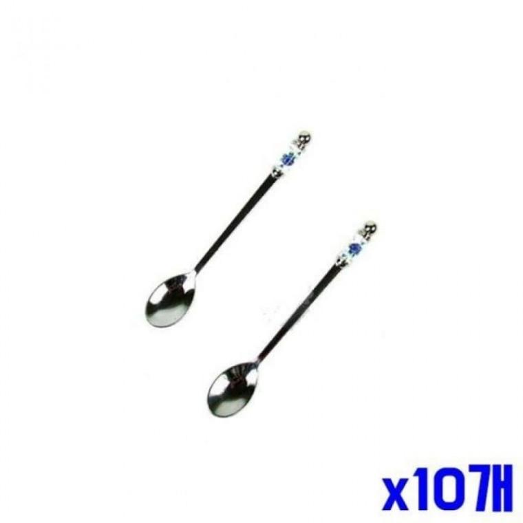 루비 금청 티스푼 2P x10개 디저트스푼 과일스푼