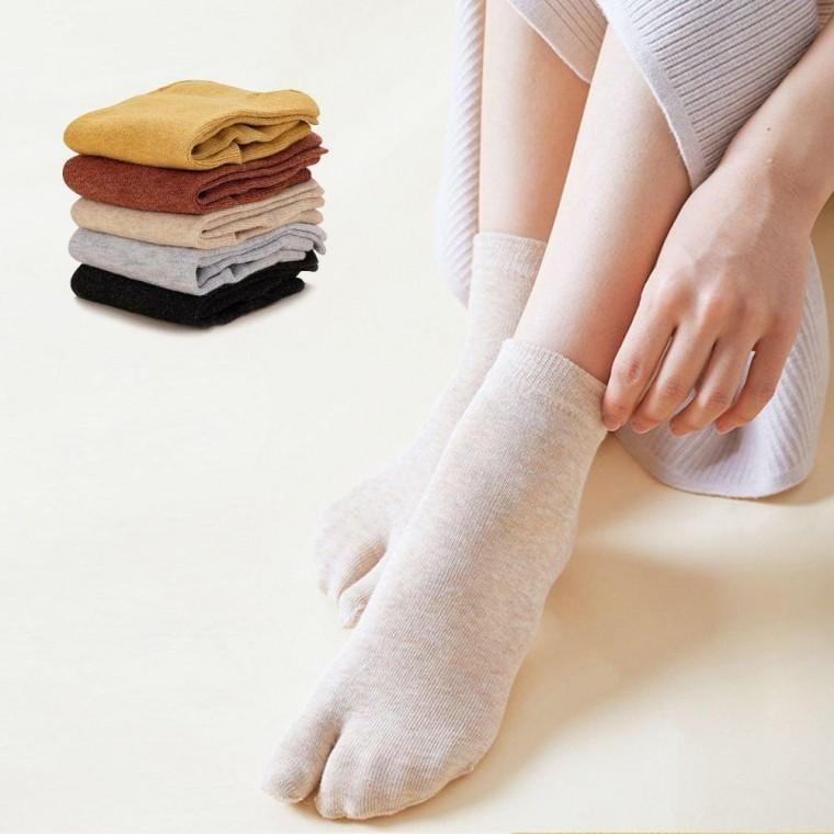 여성 발가락 운동화 플립플랍 양말 족발 타비 삭스 쪼리 조리 엄지발가락 무지 줄무늬