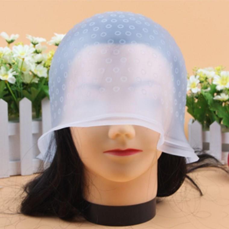 브릿지 솜브레 부분 염색 헤어캡 모자 염색캡 미용실 컬러캡
