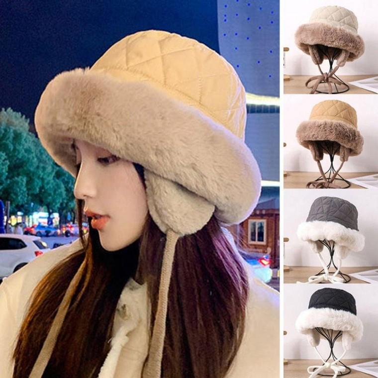 여성 겨울 모자 퀄팅 부드러운 퍼 귀달이 방한 여자 패딩 벙거지 남성 남성귀달이