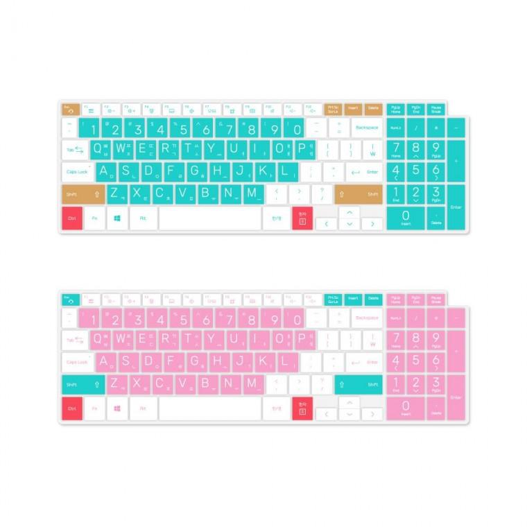 LG 그램 프로 17 17Z 90 SP 노트북 마카롱 문자키 스킨