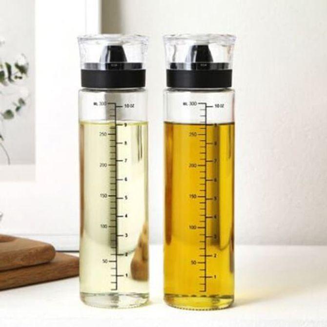 시노글라스 오일병 기름병 시럽병 소스병 320ml 2개