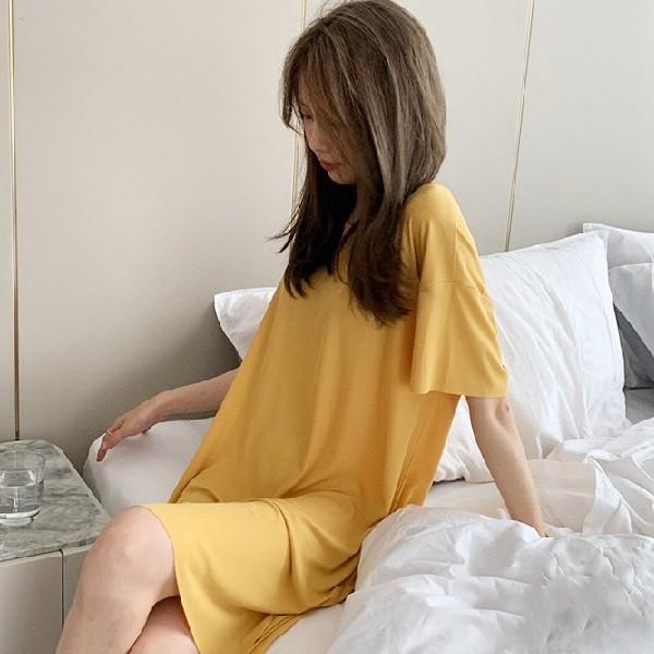 골지 여성 원피스 데일리 원피스 캐주얼 미니 원피스