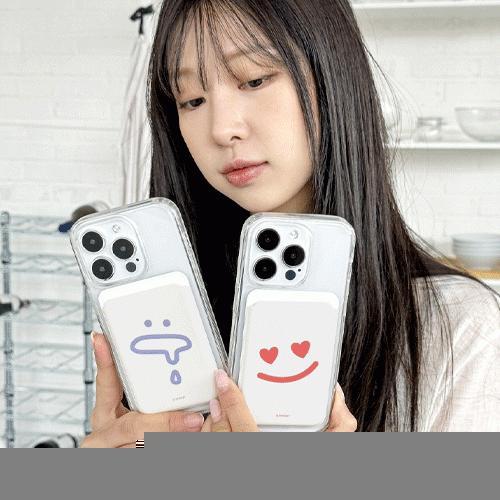 트라이코지 빅 와글와글 맥세이프 슬라이드 카드 지갑 카드 2장 수납