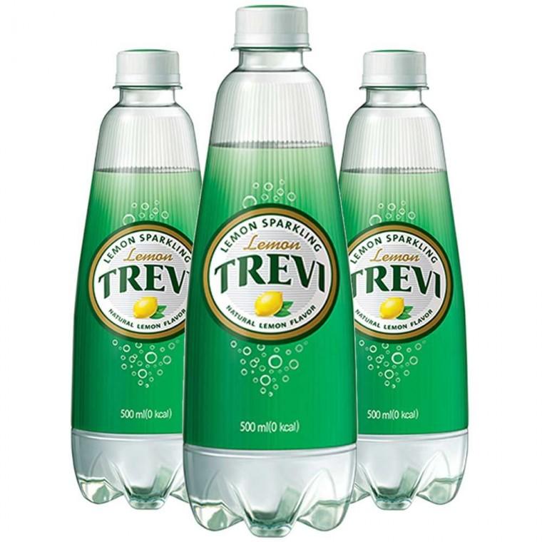 트레비 롯데 레몬 500ml x 24개입 탄산수