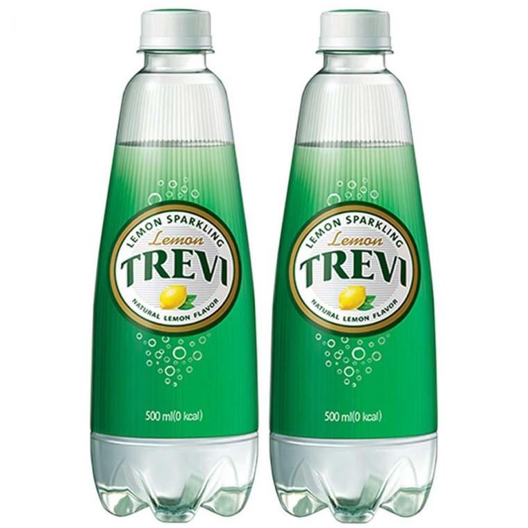 트레비 롯데 레몬 500ml x 12개입 탄산수