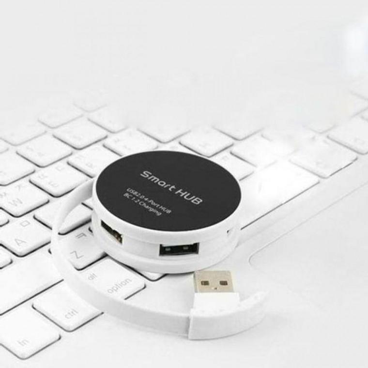 USB 2.0 (4P 무전원 원형) 검정 충전용