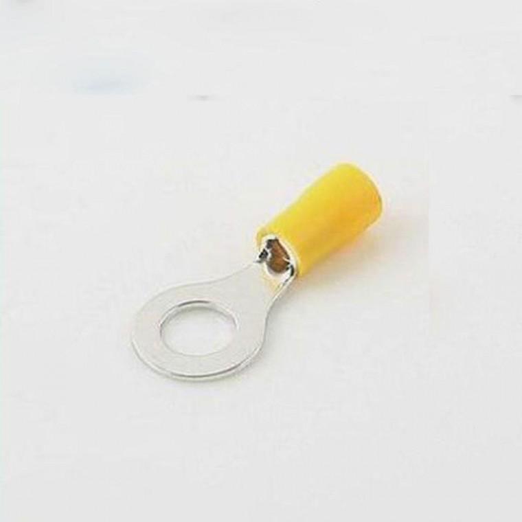 터미널(100pcs) Ring단자 RVS 5.5-8 노랑