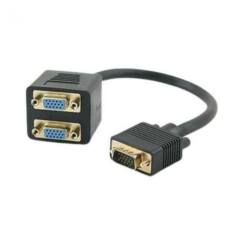 모니터 젠더 선택분배기 VGA 15M 15Fx2