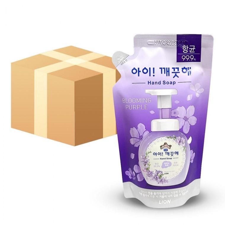 아이깨끗해 블루밍 퍼플 핸드워시 리필 200ml 24개