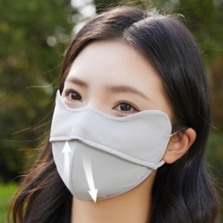 시원한 여름 빨아쓰는 패브릭 오가닉 마스크