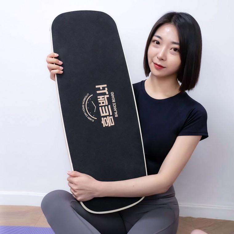 [홈트백서] 밸런스보드/우드 원목 인도보드