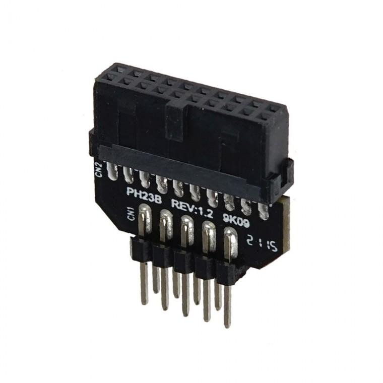 USB 3.0 20핀 9핀 변환젠더 컴퓨터 메인보드